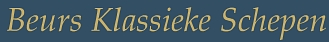 Beurs Klassieke Schepen